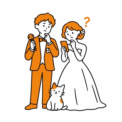 余興を頼める人がいない／友人に頼みづらい